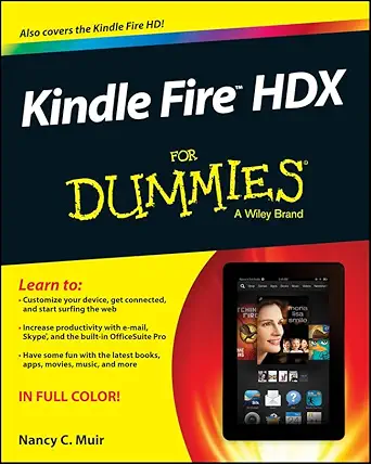 Buy Kindle Fire HDX For Dummies (English, Paperback, Nancy C. Muir) Online at Best Price - BookBajar