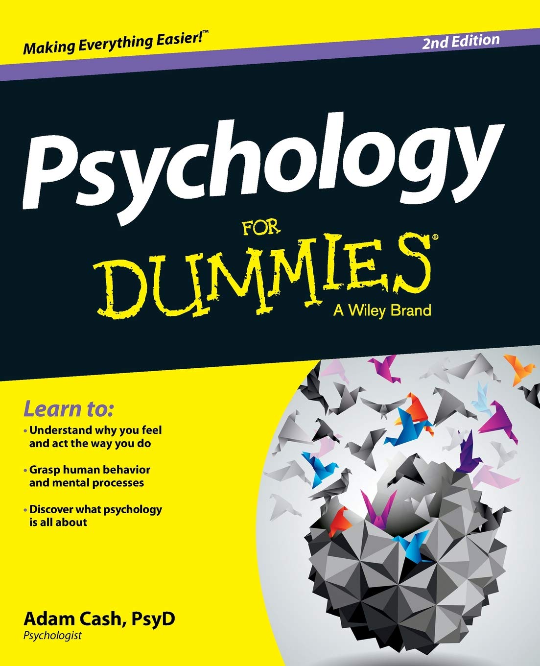 Buy Psychology for Dummies (English, Paperback, Adam Cash) Online at Best Price - BookBajar