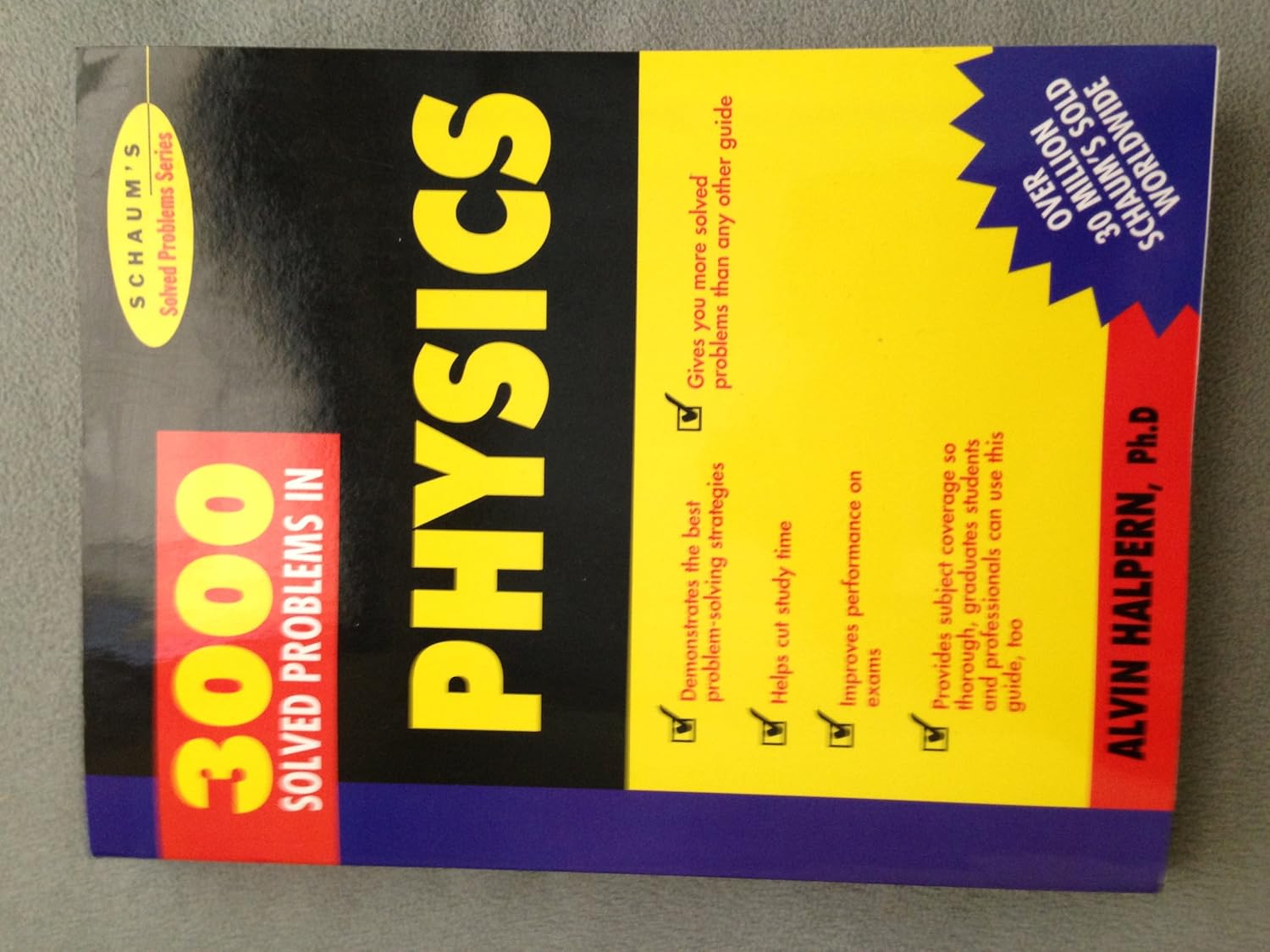 Buy 3,000 Solved Problems in Physics (Schaum's Solved Problems Series) (English, Paperback, Alvin Halpern) Online at Best Price - BookBajar