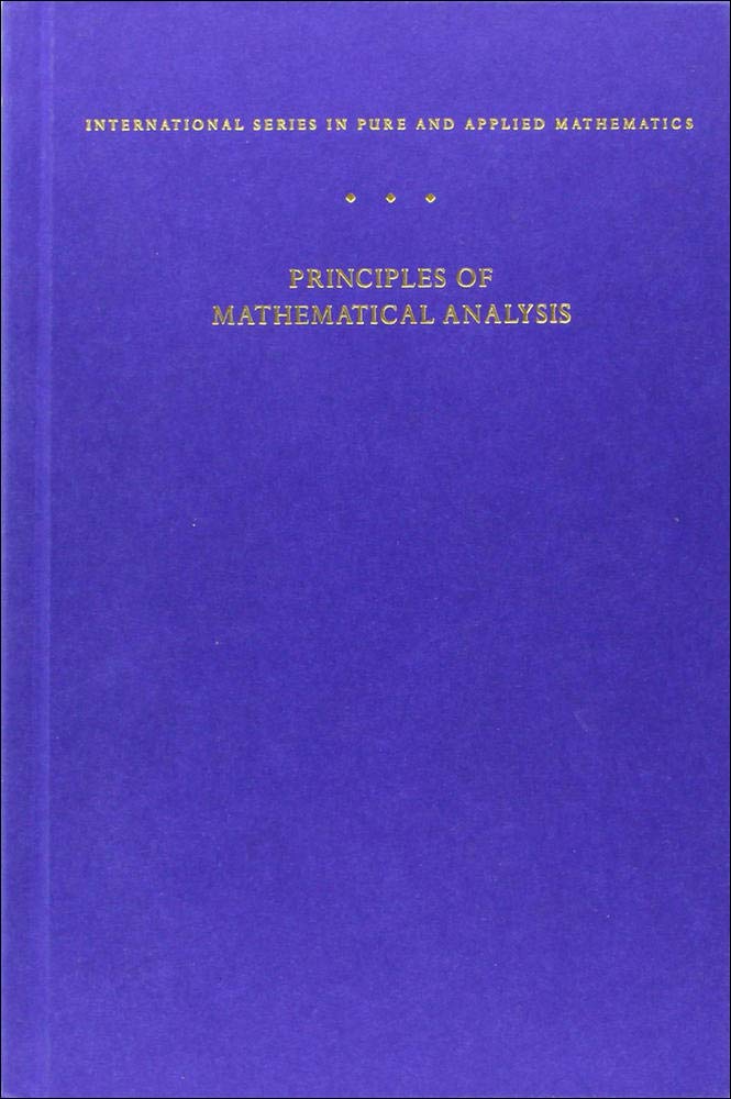 Buy Principles of Mathematical Analysis (International Series in Pure and Applied Mathematics) (English, Hardcover, Walter Rudin) Online at Best Price - BookBajar