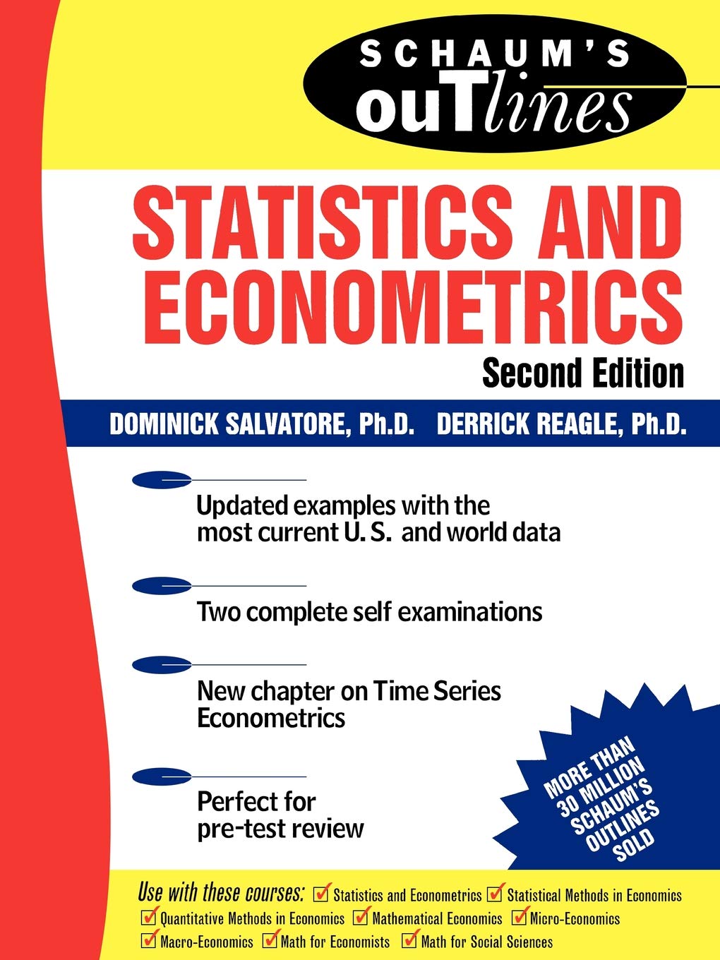 Buy Schaum's Outline of Theory and Problems of Statistics and Econometrics (English, Paperback, Dominick Salvatore, Derrick Reagle) Online at Best Price - BookBajar