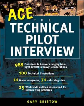 Buy Ace the Technical Pilot Interview (English, Paperback, Gary Bristow) Online at Best Price - BookBajar