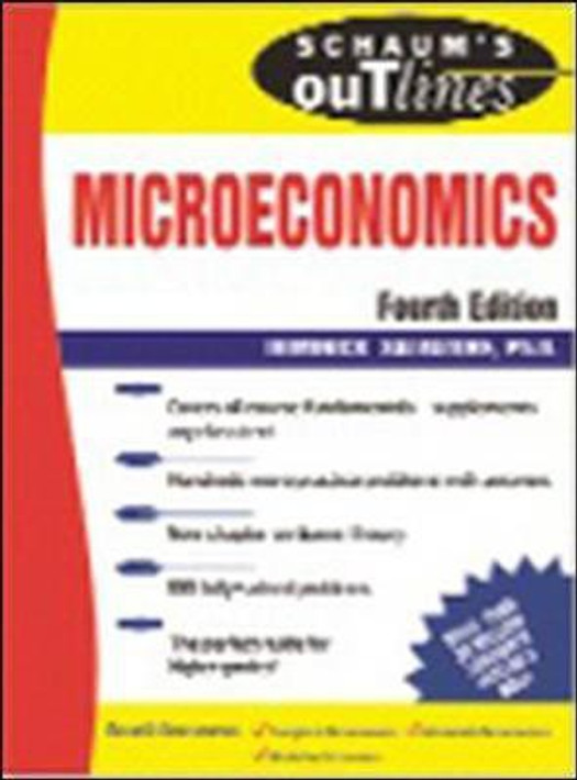 Buy Schaum's Outline of Microeconomics, 4th Edition (English, Paperback, Unknown) Online at Best Price - BookBajar