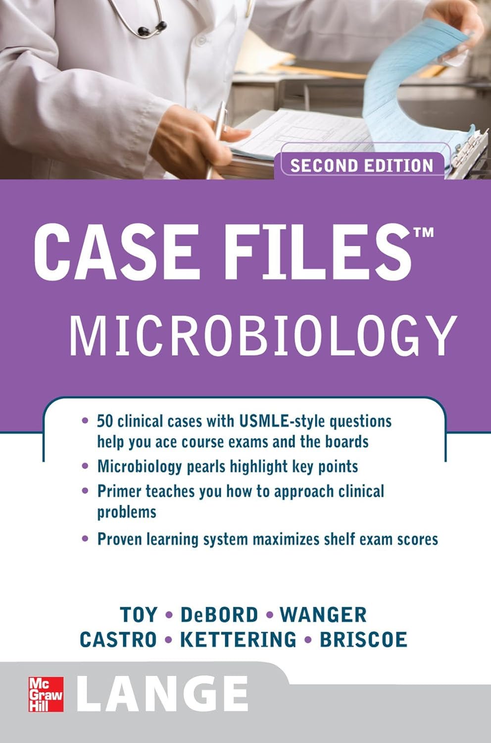 Buy Case Files Microbiology, Second Edition (LANGE Case Files) (English, Paperback, Eugene Toy, Cynthia R. Skinner Debord, Audrey Wanger, Gilbert Castro, Donald Briscoe, James Kettering) Online at Best Price - BookBajar