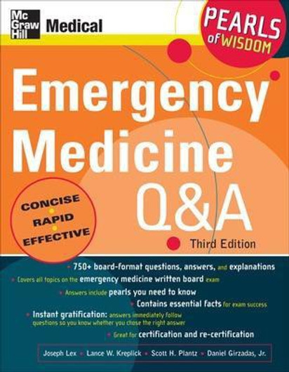 Buy Emergency Medicine Q & A (English, Paperback, Unknown) Online at Best Price - BookBajar