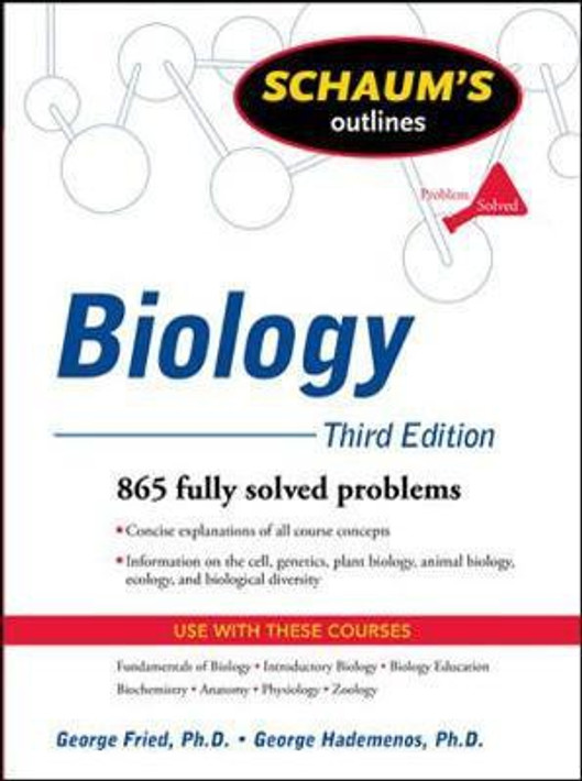 Buy Schaum's Outline of Biology, Third Edition (English, Paperback, Unknown) Online at Best Price - BookBajar