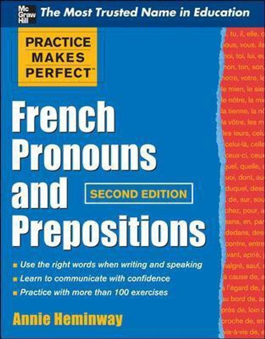 Buy Practice Makes Perfect French Pronouns and Prepositions, Second Edition (English, Paperback, Unknown) Online at Best Price - BookBajar