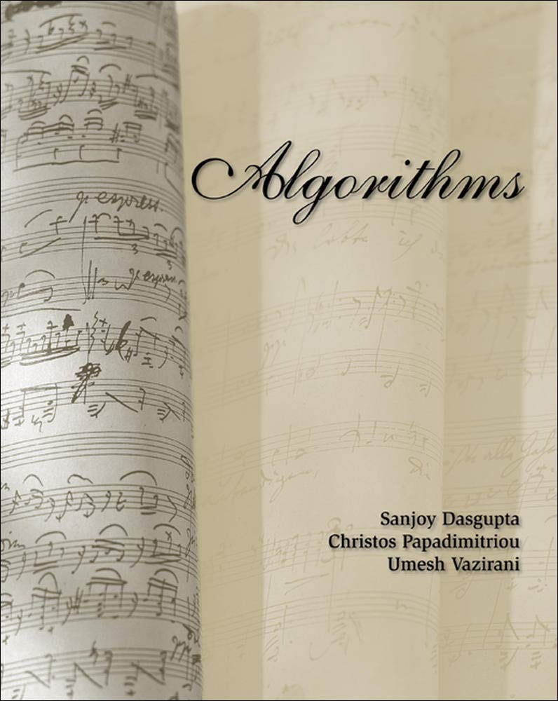 Buy Algorithms (English, Paperback, Sanjoy Dasgupta, Christos Papadimitriou, Umesh Vazirani) Online at Best Price - BookBajar
