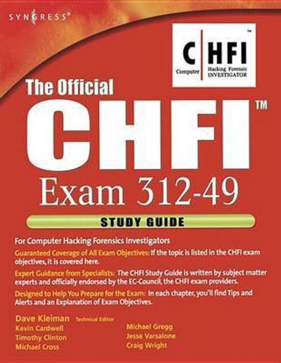 Buy The Official Chfi Study Guide (Exam 312-49) (English, Paperback, Unknown) Online at Best Price - BookBajar