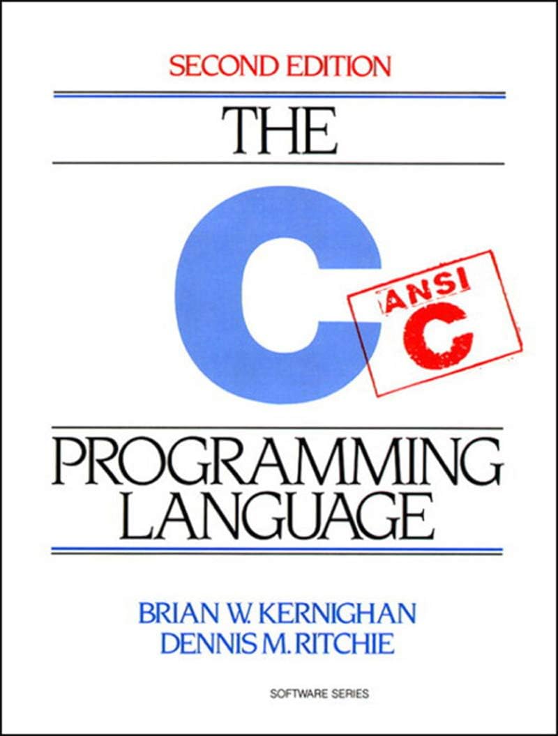 Buy C Programming Language: ANSI C Version (Prentice-hall Software Series) (#8 in C Programming Language, Kindle Edition, Brian W. Kernighan, Dennis Ritchie) Online at Best Price - BookBajar