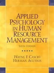 Buy Applied Psychology in Human Resource Management: United States Edition (English, Hardcover, Wayne F Cascio, Herman Aguinis) Online at Best Price - BookBajar