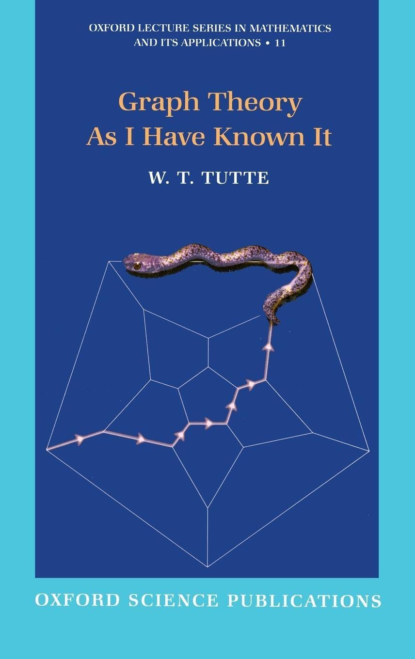 Buy Graph Theory As I Have Known It (English, Kindle Edition, W. T. Tutte, W. T. Tuttle) Online at Best Price - BookBajar