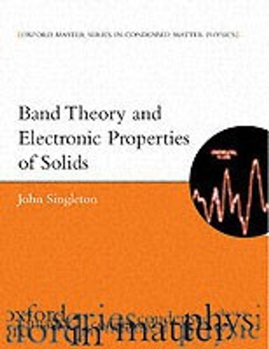 Buy Band Theory and Electronic Properties of Solids (English, Paperback, Unknown) Online at Best Price - BookBajar