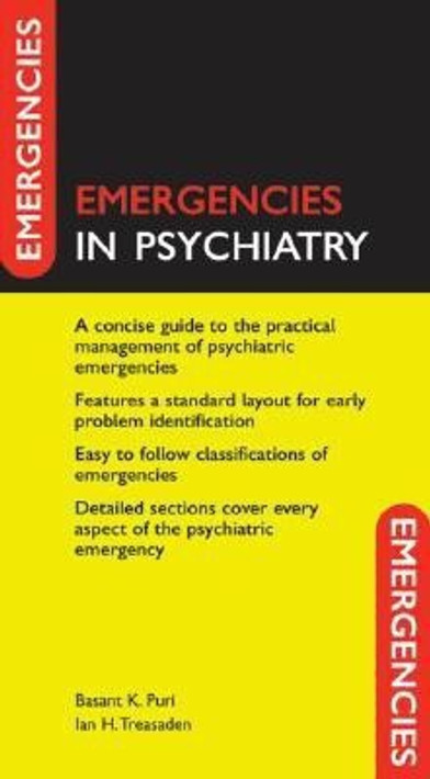 Buy Emergencies in Psychiatry (English, Paperback, Unknown) Online at Best Price - BookBajar