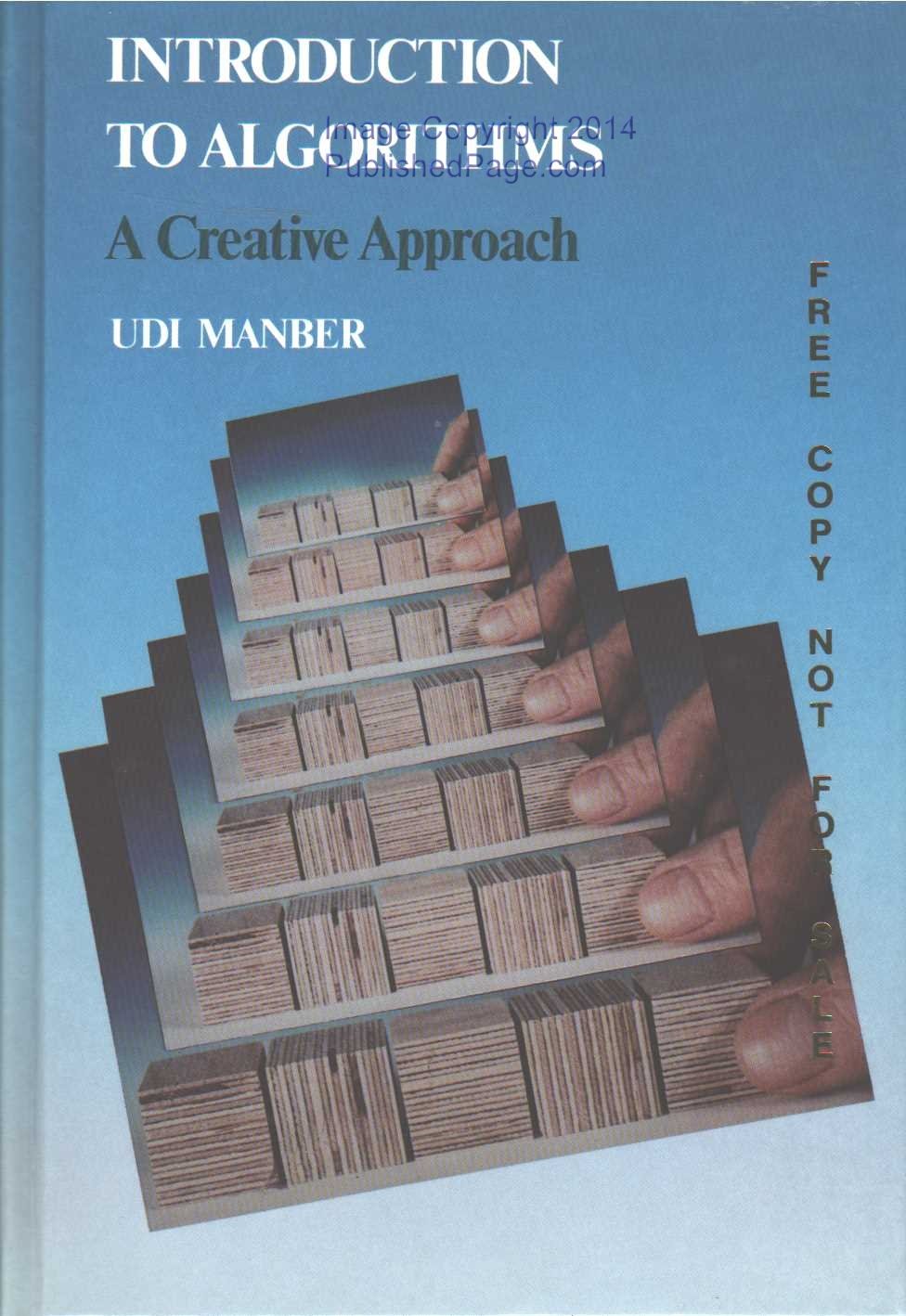 Buy Algorithms: A Creative Approach (English, Paperback, Udi Manber) Online at Best Price - BookBajar