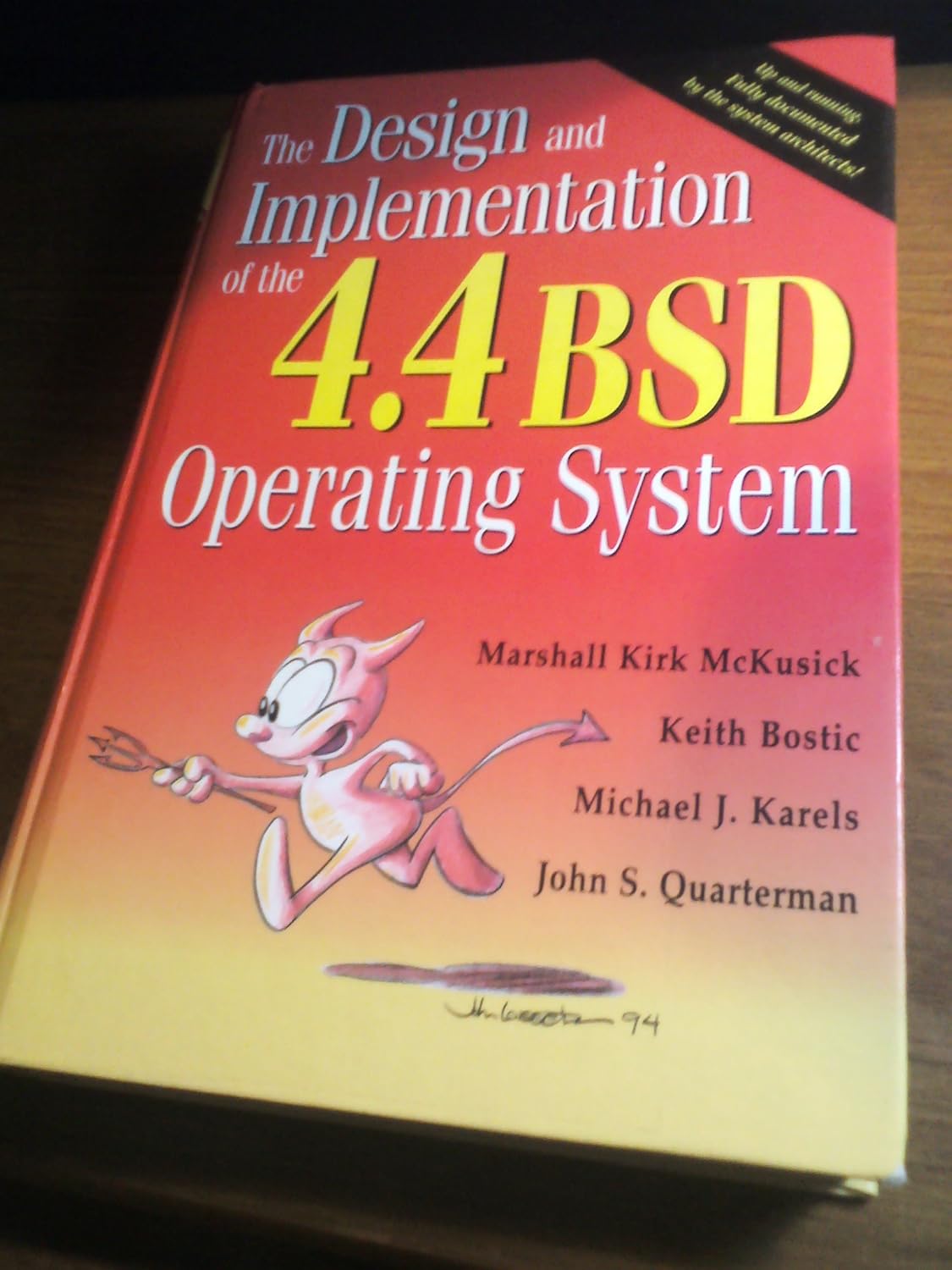 Buy The Design and Implementation of the 4.4 BSD Operating System (Uxix and Open Systems Series.) (English, Hardcover, Marshall Kirk McKusick, Keith Bostic, Michael J. Karels, John S. Quarterman) Online at Best Price - BookBajar
