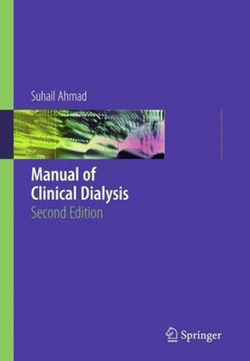 Buy Manual of Clinical Dialysis (English, Paperback, Unknown) Online at Best Price - BookBajar