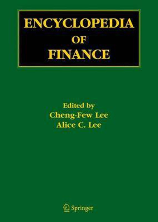 Buy Encyclopedia of Finance (English, Paperback, Unknown) Online at Best Price - BookBajar
