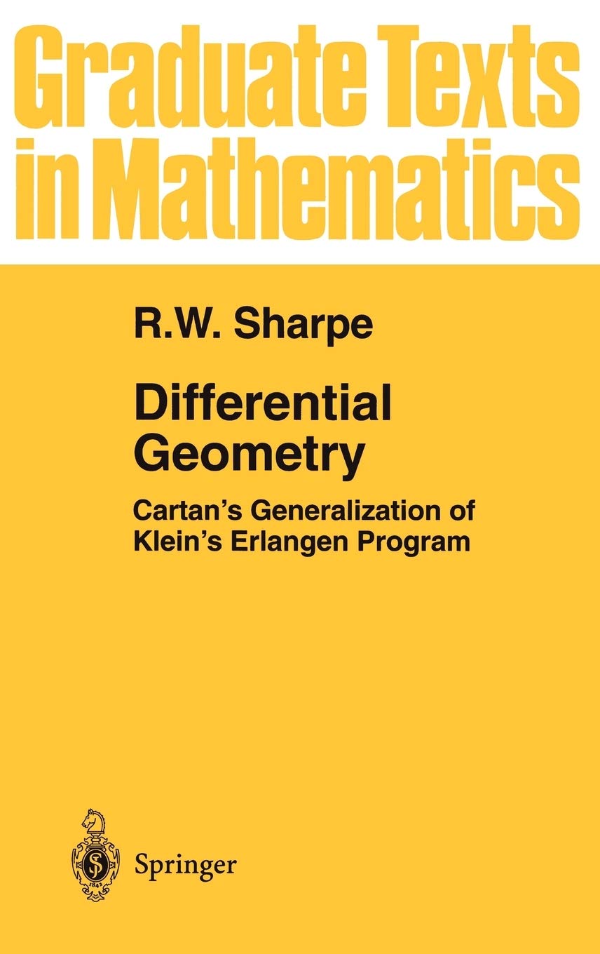 Buy Differential Geometry: Cartan's Generalization of Klein's Erlangen Program: 166 (Graduate Texts in Mathematics) (English, Hardcover, R. W. Sharpe) Online at Best Price - BookBajar