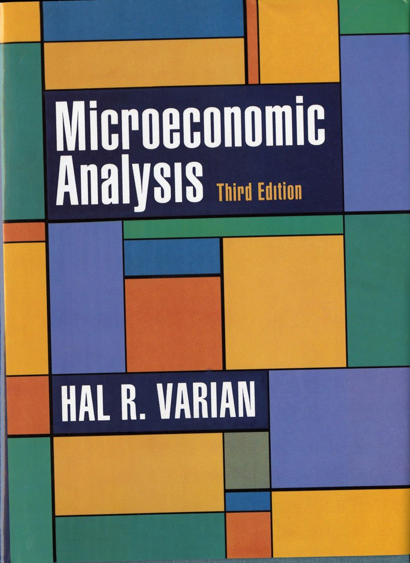 Buy Microeconomic Analysis (English, Hardcover, Hal R. Varian) Online at Best Price - BookBajar