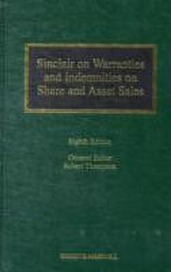 Buy Sinclair on Warranties and Indemnities on Share and Asset Sales (English, Paperback, Unknown) Online at Best Price - BookBajar