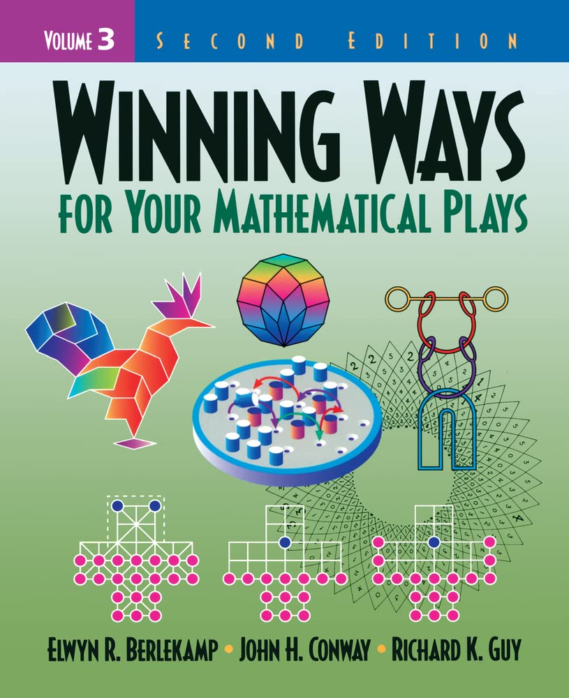 Buy Winning Ways for Your Mathematical Plays, Volume 3 (English, Hardcover, Unknown) Online at Best Price - BookBajar