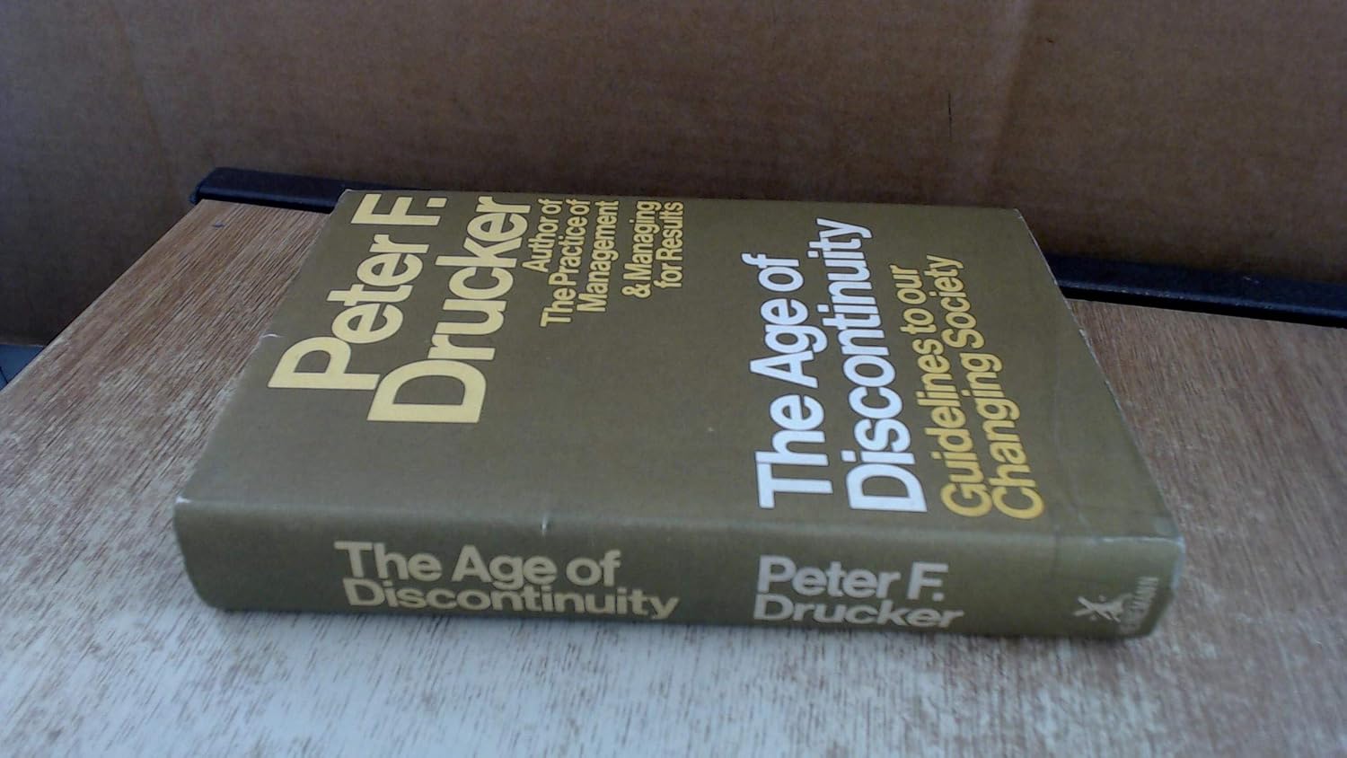 Buy Age of Discontinuity (English, Hardcover, Peter Ferdinand Drucker) Online at Best Price - BookBajar