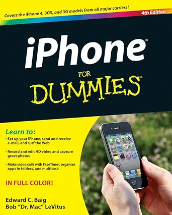 Buy iPhone for Dummies (English, Paperback, Edward C. Baig, Bob Levitus) Online at Best Price - BookBajar