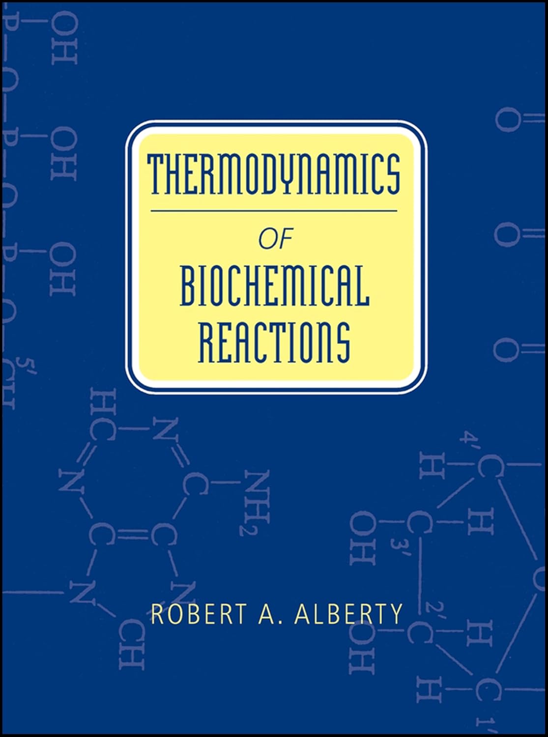 Buy Thermodynamics of Biochemical Reactions (English, Hardcover, Robert A. Alberty) Online at Best Price - BookBajar