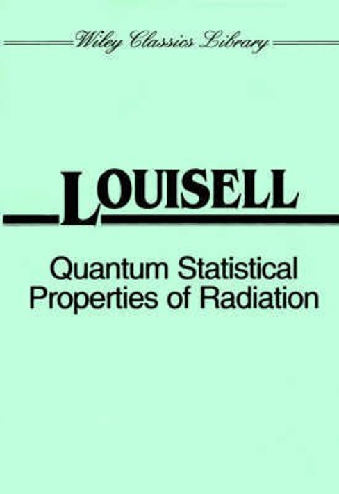 Buy Quantum Statistical Properties of Radiation (English, Paperback, Unknown) Online at Best Price - BookBajar