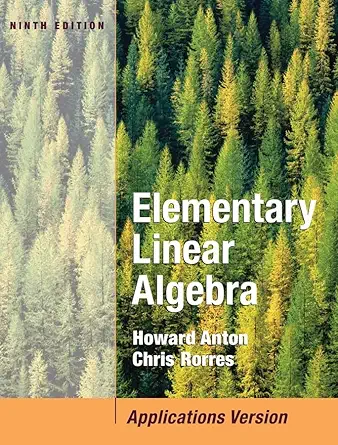Buy Elementary Linear Algebra with Applications (English, Hardcover, Howard Anton, Chris Rorres) Online at Best Price - BookBajar