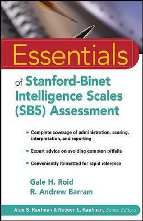 Buy Essentials of Stanford-Binet Intelligence Scales (SB5) Assessment (English, Paperback, Unknown) Online at Best Price - BookBajar