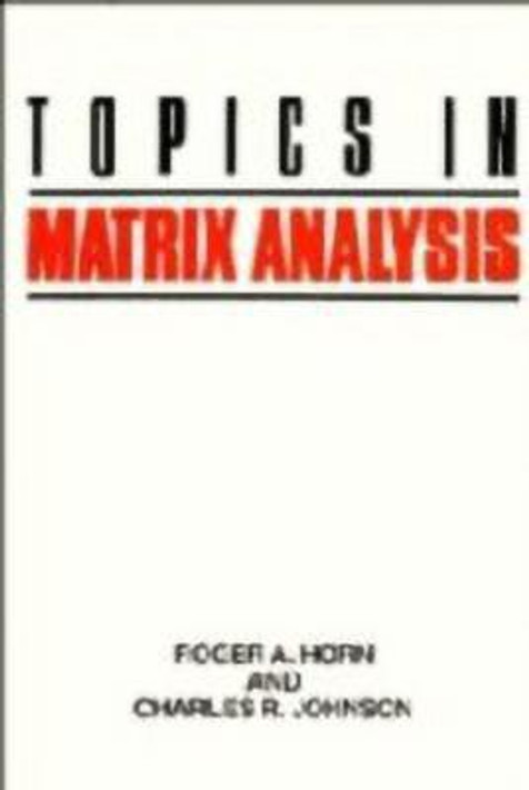Buy Topics in Matrix Analysis (English, Paperback, Unknown) Online at Best Price - BookBajar