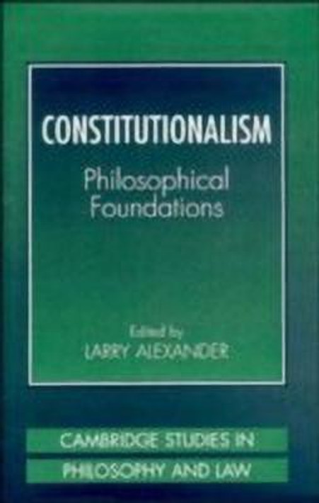 Buy Constitutionalism (English, Hardcover, Unknown) Online at Best Price - BookBajar