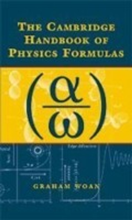 Buy The Cambridge Handbook of Physics Formulas (English, Paperback, Unknown) Online at Best Price - BookBajar