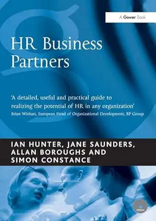 Buy HR Business Partners (English, Paperback, Ian Hunter, Jane Saunders, Simon Constance) Online at Best Price - BookBajar