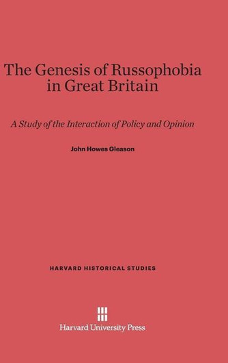 Buy The Genesis of Russophobia in Great Britain (English, Paperback, Unknown) Online at Best Price - BookBajar