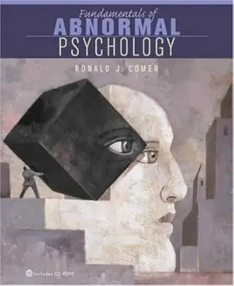 Buy Fundamentals of Abnormal Psychology (English, Hardcover, R. Comer) Online at Best Price - BookBajar