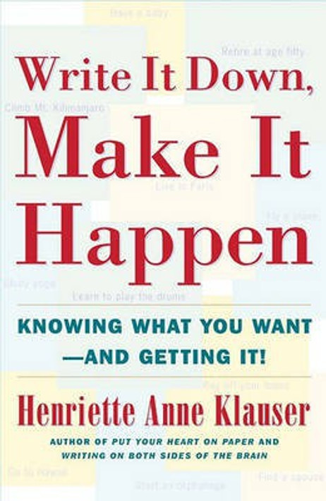 Buy Write It Down Make It Happen (English, Paperback, Unknown) Online at Best Price - BookBajar