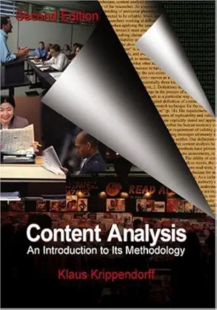Buy Content Analysis: An Introduction to Its Methodology (English, Hardcover, Klaus H. Krippendorff) Online at Best Price - BookBajar