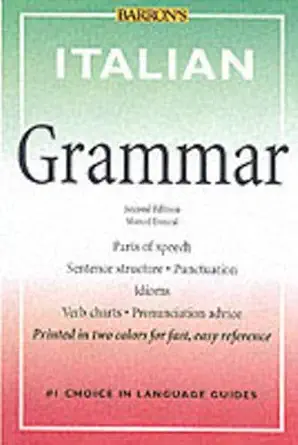 Buy Complete Italian Grammar Review (Barron's Grammar Series) (English, Italian, Paperback, M. Danesi) Online at Best Price - BookBajar