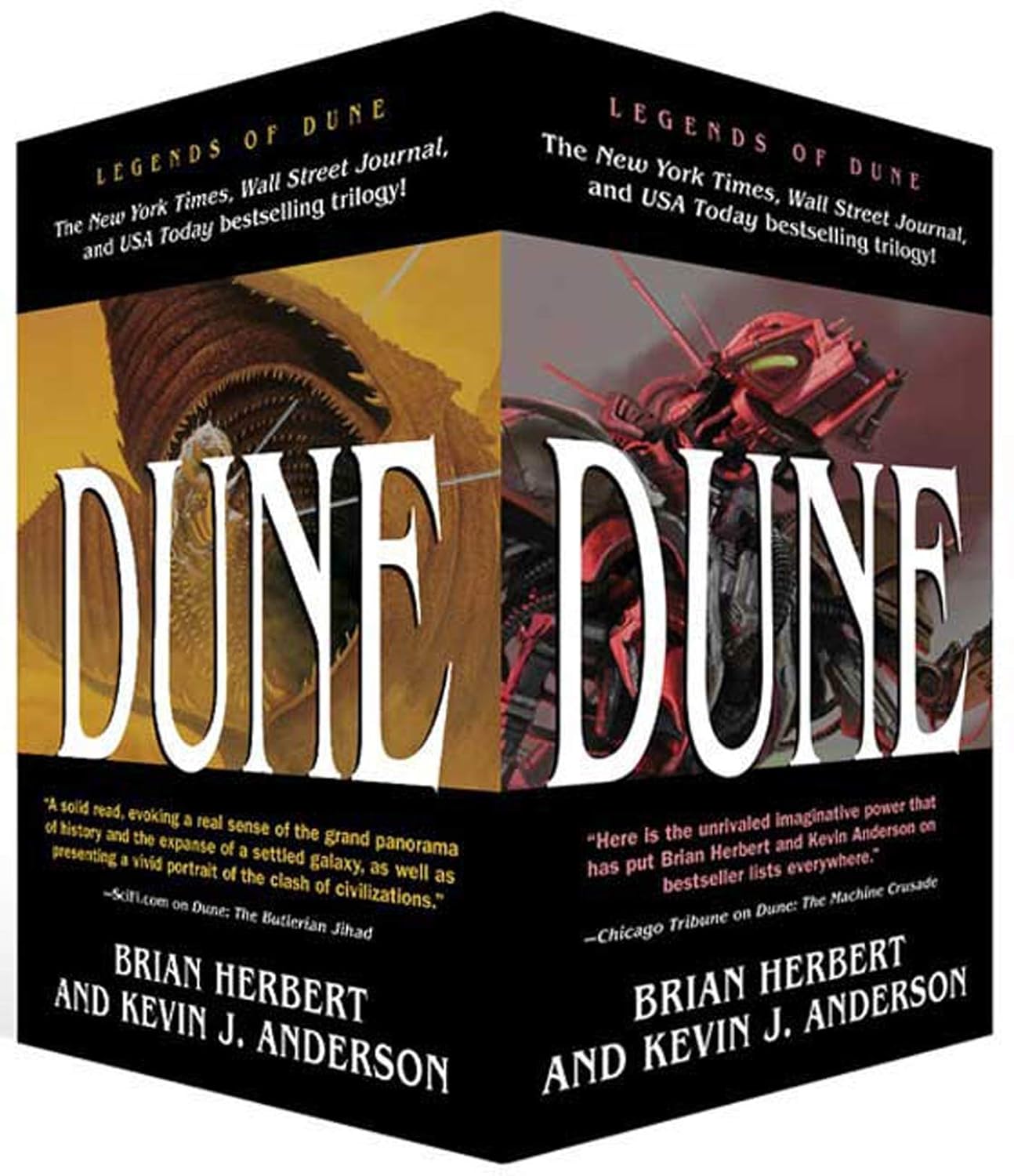 Buy Dune Boxed Mass Market Paperback Set #1: The Butlerian Jihad, the Machine Crusade, the Battle of Corrin (English, Paperback, Brian Herbert, Kevin J. Anderson) Online at Best Price - BookBajar