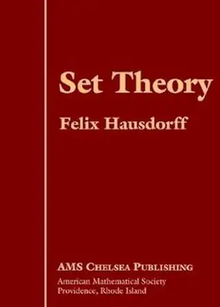 Buy Set Theory (AMS Chelsea Publishing) (English, Hardcover, Felix Hausdorff) Online at Best Price - BookBajar