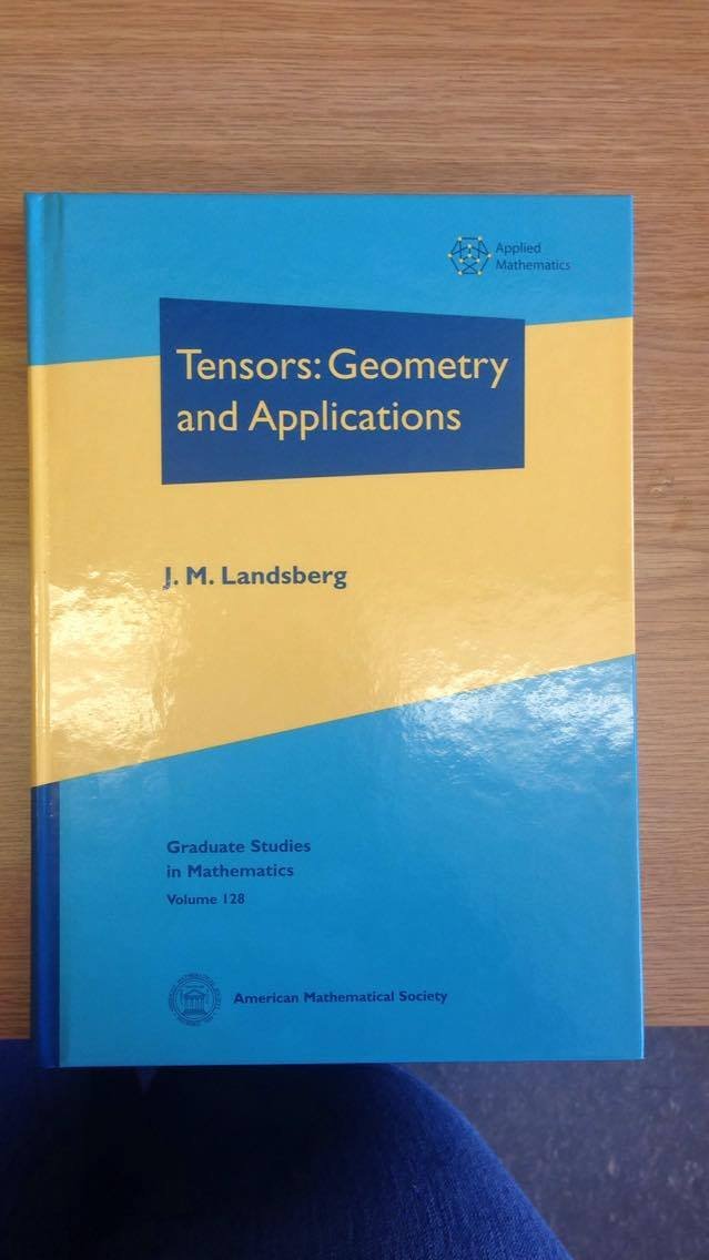 Buy Tensors:: Geometry and Applications (Graduate Studies in Mathematics, 128) (English, Paperback, J. M. Landsberg) Online at Best Price - BookBajar