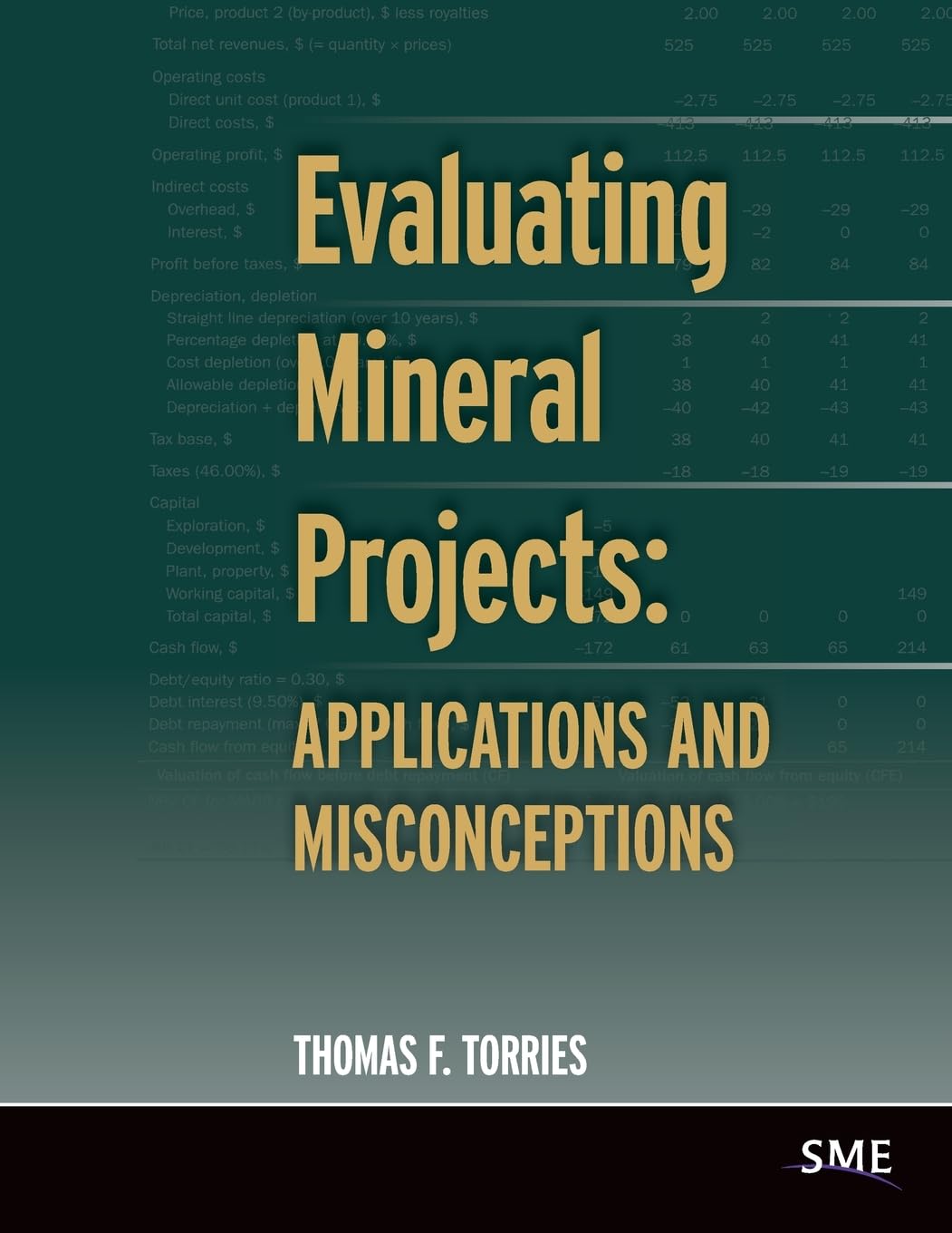 Buy Evaluating Mineral Projects: Applications and Misconceptions (English, Paperback, Thomas F. Torries) Online at Best Price - BookBajar