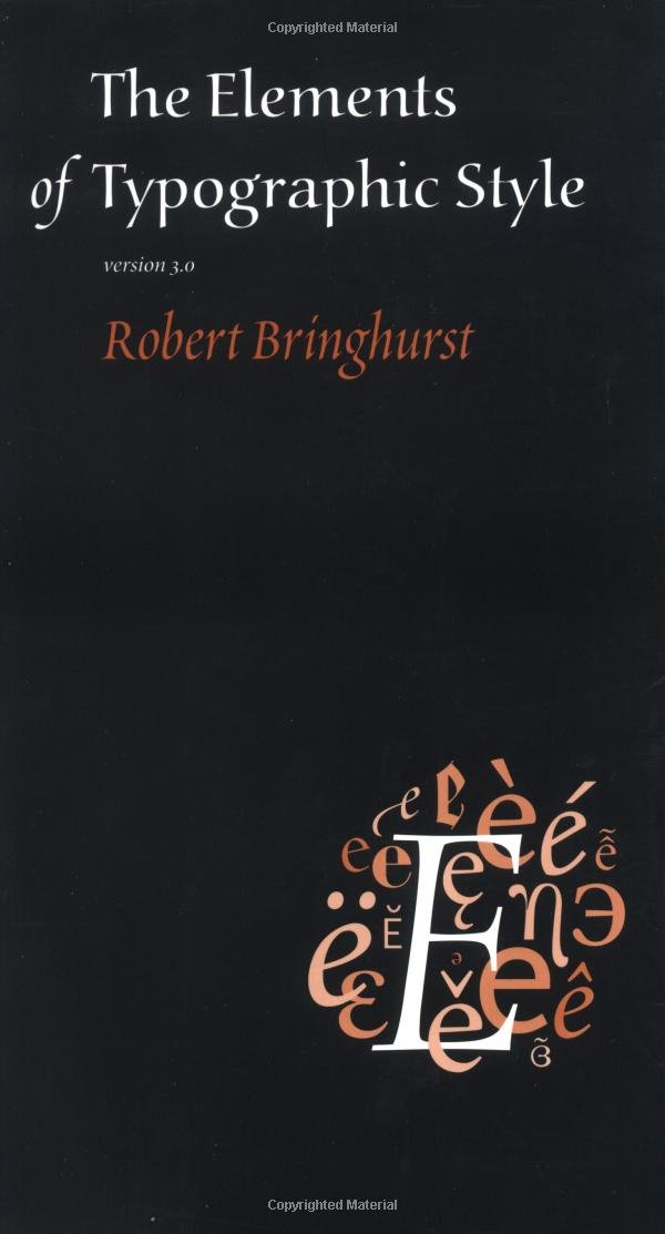 Buy The Elements Of Typographic Style: Version 3.1 (English, Hardcover, Robert Bringhurst) Online at Best Price - BookBajar