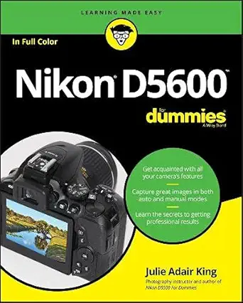 Buy Nikon D5600 For Dummies (English, Paperback, Julie Adair King) Online at Best Price - BookBajar