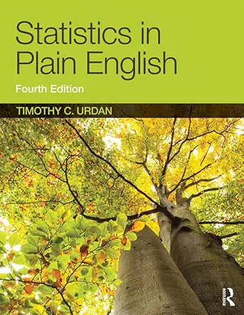 Buy Statistics in Plain English (English, Paperback, Timothy C. Urdan) Online at Best Price - BookBajar