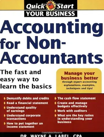 Buy Accounting for Non-accountants: The Fast and Easy Way to Learn The Basics (English, Paperback, Wayne Label) Online at Best Price - BookBajar