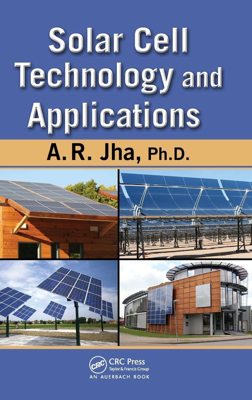 Solar Cell Technology and Applications (English, Hardcover, A. R. Jha) - Image 1 - BookBajar
